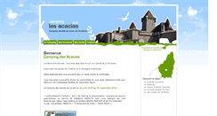 Desktop Screenshot of camping-les-acacias.fr